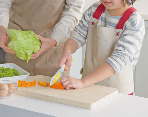 Fuji Cutlery Kids Knife Gute Double-Edged Yellow 235Mm Japan Agc0101-Kiichin - The #1 Place for Japanese Goods in Your Hand!