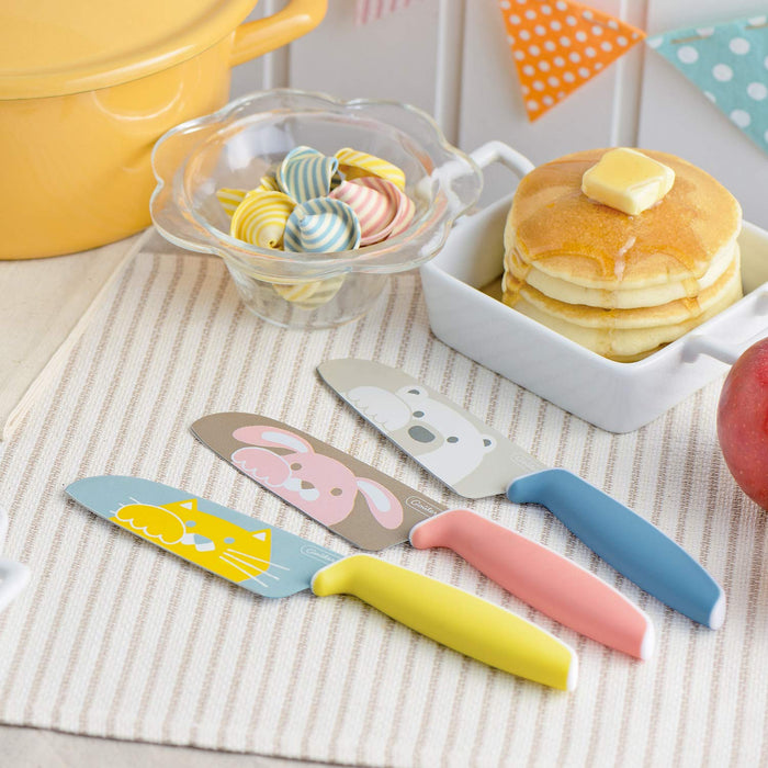 Fuji Cutlery Kids Double-Edged Knife - Pink Rabbit Japanese Steel 235mm-Kiichin - The #1 Place for Japanese Goods in Your Hand!