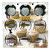 Fuji Horo Japan Enamel Candy Muffin Mold 9P - Fluorine Treated Bakeware-Kiichin - The #1 Place for Japanese Goods in Your Hand!