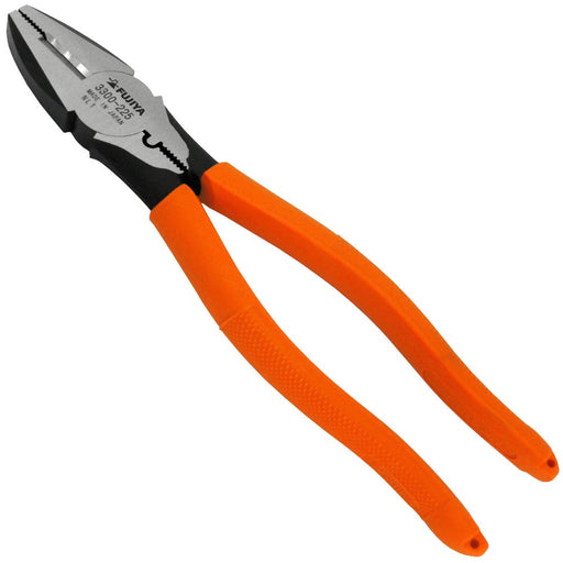 Fujiya 3300-225 Electrician Crafts Crimping Pliers 225mm Mirror Finish-Kiichin - The #1 Place for Japanese Goods in Your Hand!