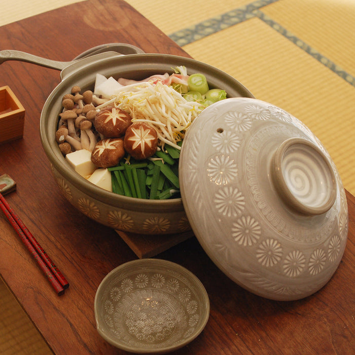 Ginpo Banko Ware Renge Soup Spoon & Spoon Rest Small - Compact Renge Spoon-Kiichin - The #1 Place for Japanese Goods in Your Hand!