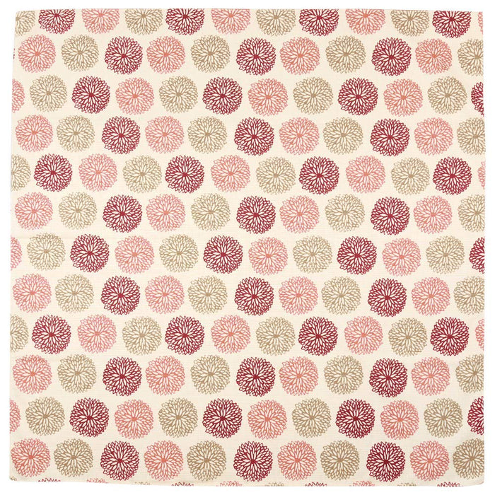Chrysanthemum Pink Furoshiki Cloth - 90Cm Japanese Gift Wrap-Kiichin - The #1 Place for Japanese Goods in Your Hand!