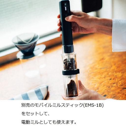 Hario Coffee Mill Smart G Clear - Japan - Msg-2-T Premium Coffee Grinder for Enhanced User Experience-Kiichin - The #1 Place for Japanese Goods in Your Hand!