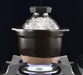 Hario Glass Rice Pot 1-2 Cups GNR-150-B Black Japan-Kiichin - The #1 Place for Japanese Goods in Your Hand!