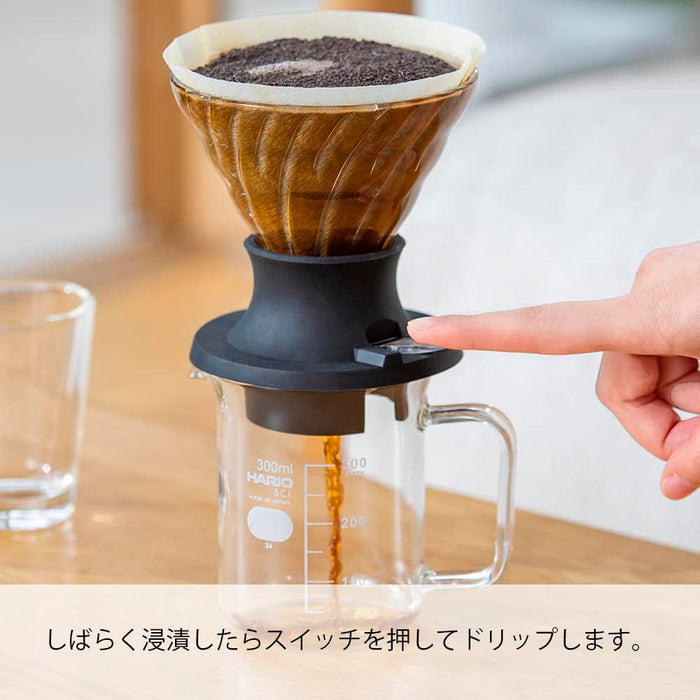 Hario SSD-360-B Immersion Dripper Switch 360ml Just Press - Japan Made-Kiichin - The #1 Place for Japanese Goods in Your Hand!
