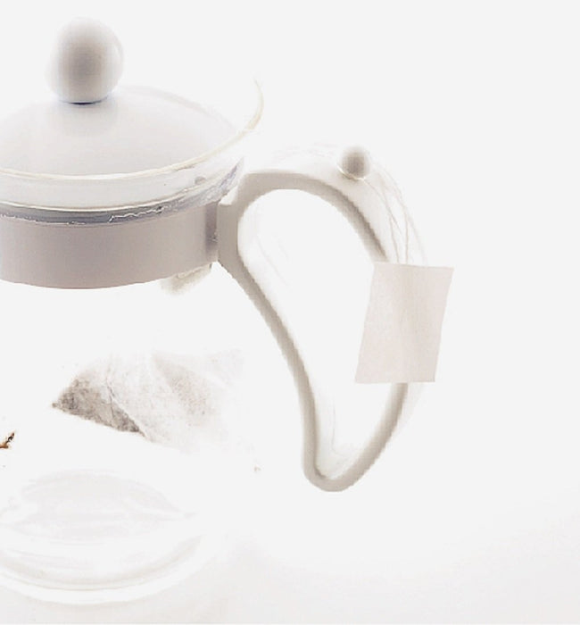 Hario Jpp-50W Jumping Leaf Pot - White, Made in Japan, for 2-3 People-Kiichin - The #1 Place for Japanese Goods in Your Hand!