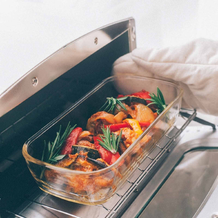 Hario Japan KSTL-90-TW Heat-Resistant Glass Storage Container 900ml-Kiichin - The #1 Place for Japanese Goods in Your Hand!