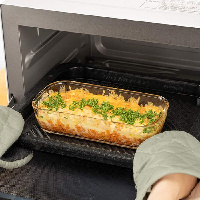 Hario Kstl-M-3006-Ow Heat Resistant Glass Container M Set 3 Japan-Kiichin - The #1 Place for Japanese Goods in Your Hand!