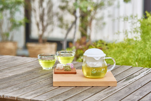 Hario Kirara 360Ml White Tea Pot - Authentic Japanese Craftsmanship-Kiichin - The #1 Place for Japanese Goods in Your Hand!