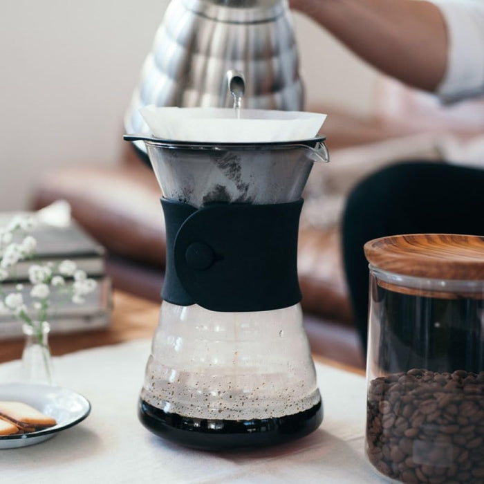 Hario V60 Drip Decanter 700ml Black VDD-02B 1-4 Cups Japan-Kiichin - The #1 Place for Japanese Goods in Your Hand!