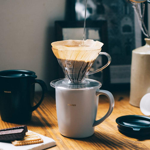 Hario V60 Dripper Mug Set VDSM-2424-GR-Kiichin - The #1 Place for Japanese Goods in Your Hand!
