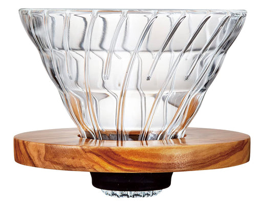 Hario V60 Dripper Olive Wood 02 VDGR-02-OV 1-4 Cups-Kiichin - The #1 Place for Japanese Goods in Your Hand!