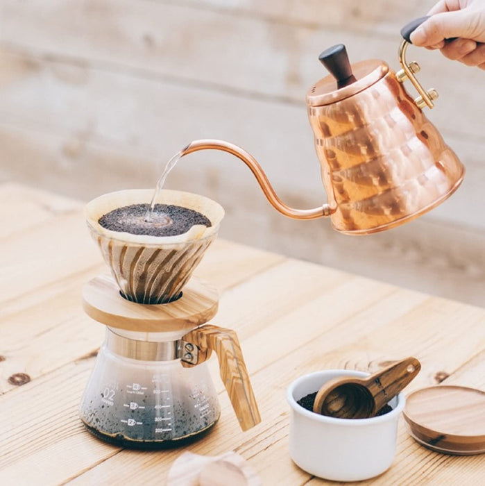 Hario V60 Dripper Olive Wood 02 VDGR-02-OV 1-4 Cups-Kiichin - The #1 Place for Japanese Goods in Your Hand!