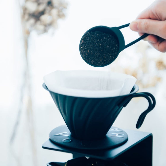 Hario V60 Metal Coffee Dripper VDM-02-MB 1-4Cups Matte Black 9x14.5x12cm-Kiichin - The #1 Place for Japanese Goods in Your Hand!