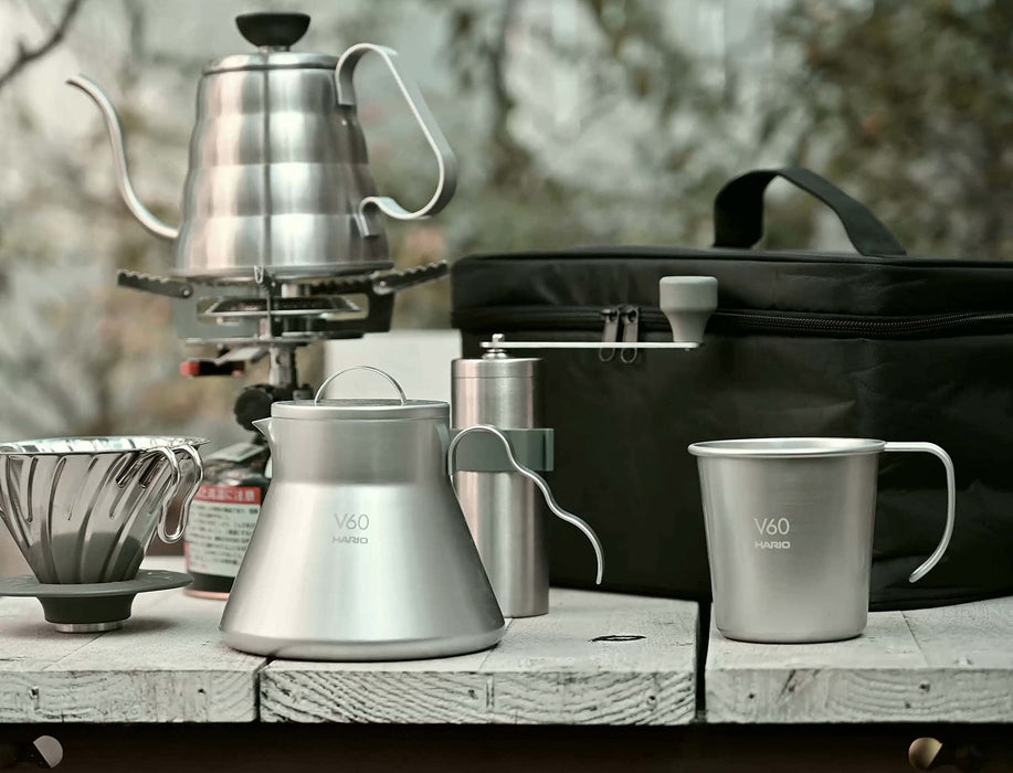 Hario V60 Outdoor Coffee Bag 14L Black Japan O-Vcb-B-Kiichin - The #1 Place for Japanese Goods in Your Hand!