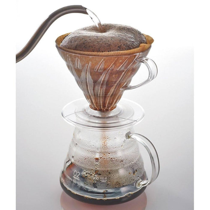 Hario V60 Japan Pour Over Coffee Dripper Vd-02T 1-4 Cups + Scoop-Kiichin - The #1 Place for Japanese Goods in Your Hand!