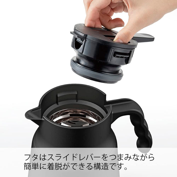 Hario V60 Stainless Steel Server 800Ml White - Made In Japan-Kiichin - The #1 Place for Japanese Goods in Your Hand!