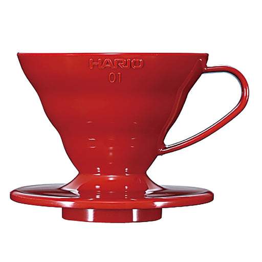 Hario V60 Coffee Dripper 01 Red VDR-01-R 1-2 Cups-Kiichin - The #1 Place for Japanese Goods in Your Hand!