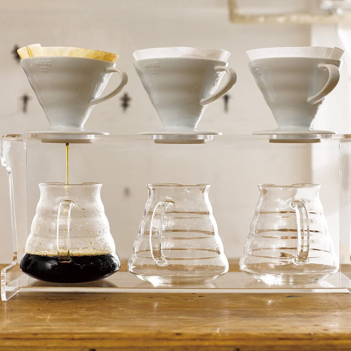 Hario V60 Dripper 02 Ceramic White 1-4Cups VDCR-02-W-Kiichin - The #1 Place for Japanese Goods in Your Hand!