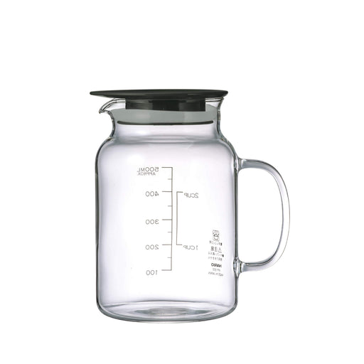 Hario 500ml Black Vinegar Storage Container - Made in Japan-Kiichin - The #1 Place for Japanese Goods in Your Hand!