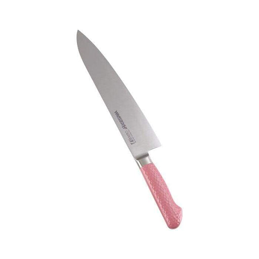 Hasegawa Stainless Steel Antibacterial Gyuto Knife - 210mm Pink-Kiichin - The #1 Place for Japanese Goods in Your Hand!
