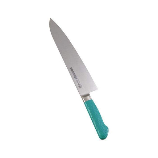Hasegawa Stainless Steel Antibacterial Gyuto Knife 240mm - Green-Kiichin - The #1 Place for Japanese Goods in Your Hand!