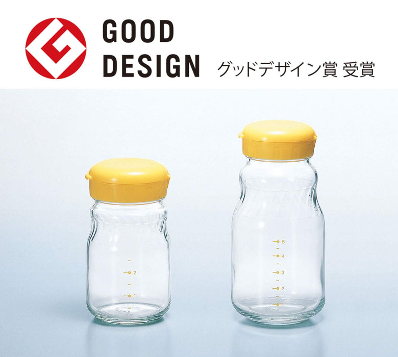 Toyo Sasaki Glass Japan Glass Storage Container for Preserving Home's Flavor - 485ml-Kiichin - The #1 Place for Japanese Goods in Your Hand!