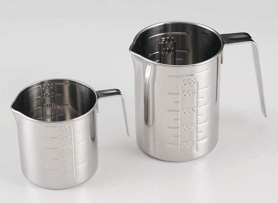 Ichibishi Japan 500Ml Stainless Steel Nestable Measuring Cup-Kiichin - The #1 Place for Japanese Goods in Your Hand!