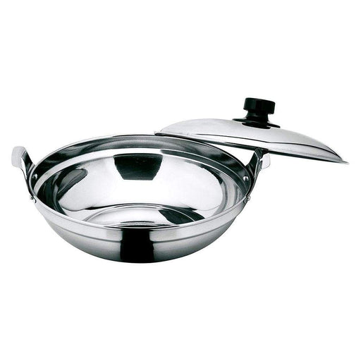 Ichibishi Japan 17Cm Stainless Steel Double Handle Pot - Premium Quality Cookware-Kiichin - The #1 Place for Japanese Goods in Your Hand!