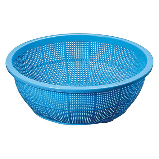 Blue Plastic Colander - 23.3cm - Ikeda-Kiichin - The #1 Place for Japanese Goods in Your Hand!