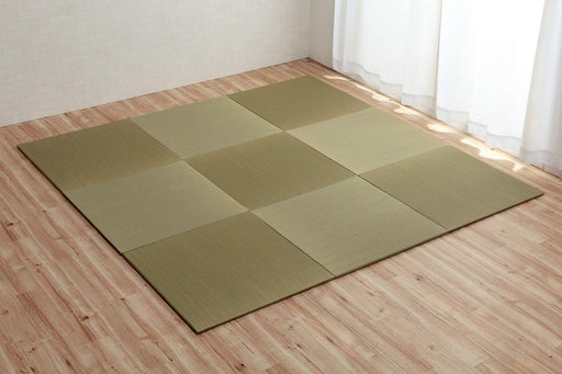 Ikehiko Corporation Japan Igusa Standing Tatami System - Convenient Storage, Anti-Slip Backing, Easy Care-Kiichin - The #1 Place for Japanese Goods in Your Hand!
