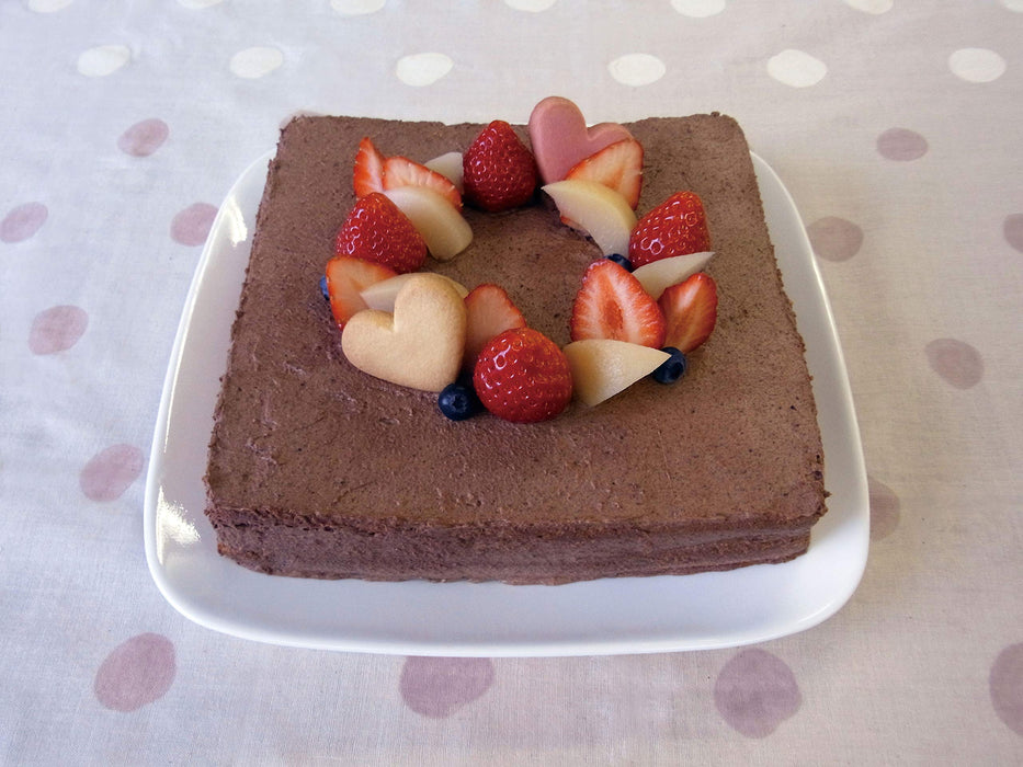 Iwaki 2L Square Gratin Dish - Heat Resistant Glass Baking Plate - Ovenware Microwave Oven Safe - Japan-Kiichin - The #1 Place for Japanese Goods in Your Hand!