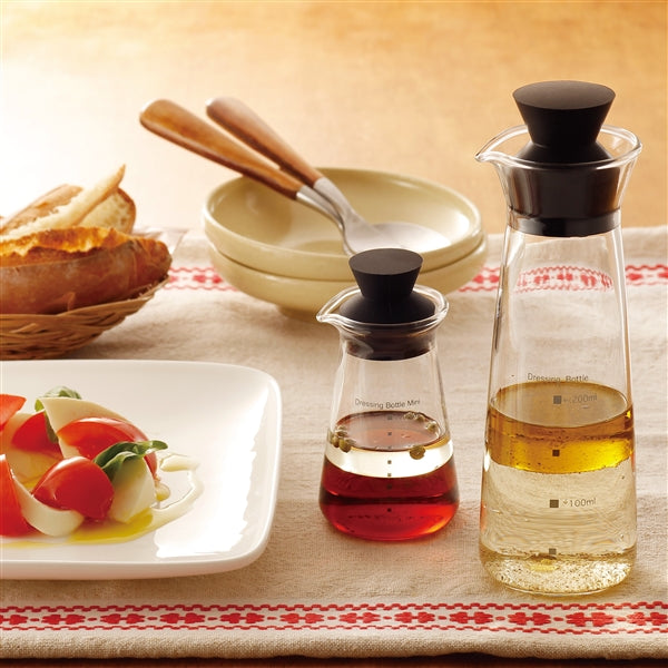 Iwaki Glass Dressing Bottle 300ml - Heat Resistant & Stylish-Kiichin - The #1 Place for Japanese Goods in Your Hand!
