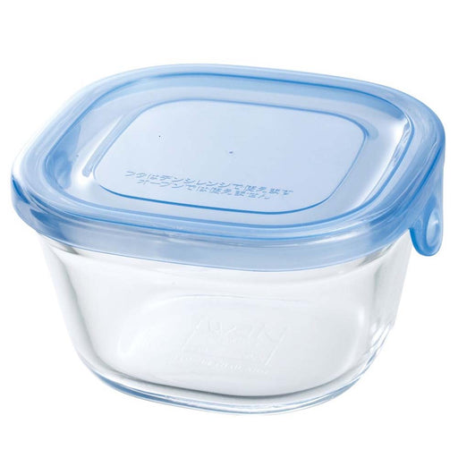 Iwaki 200ml Square Glass Food Container - Heat Resistant & Durable-Kiichin - The #1 Place for Japanese Goods in Your Hand!