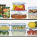 Iwaki 450ml Square Glass Food Container - Heat Resistant & Durable-Kiichin - The #1 Place for Japanese Goods in Your Hand!