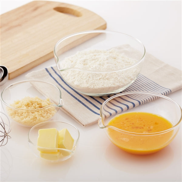 Iwaki 100ml Glass Lipped Bowl - Heat Resistant & Durable-Kiichin - The #1 Place for Japanese Goods in Your Hand!