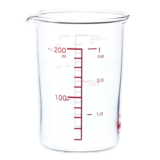 Iwaki 200ml Heat-Resistant Glass Measuring Cup-Kiichin - The #1 Place for Japanese Goods in Your Hand!
