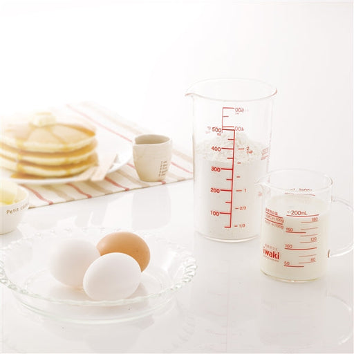 Iwaki 200ml Heat-Resistant Glass Measuring Cup-Kiichin - The #1 Place for Japanese Goods in Your Hand!