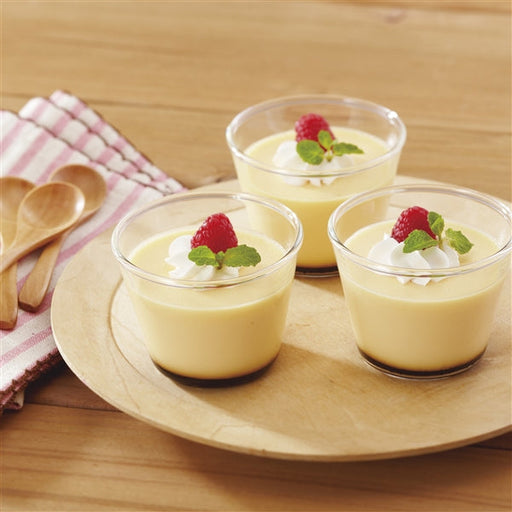 Iwaki 240ml Heat Resistant Glass Pudding Cup-Kiichin - The #1 Place for Japanese Goods in Your Hand!