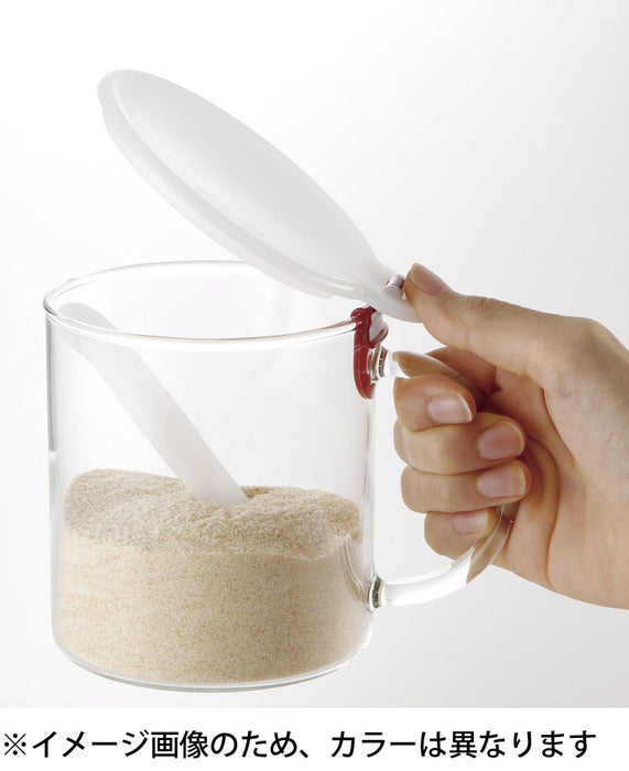 Iwaki Japan Glass Salt Container 500ml - Heat-Resistant Clear-Kiichin - The #1 Place for Japanese Goods in Your Hand!