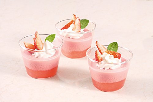 Iwaki Yellow Glass Pudding Cup Set with Lid Storage Container - 100ml-Kiichin - The #1 Place for Japanese Goods in Your Hand!