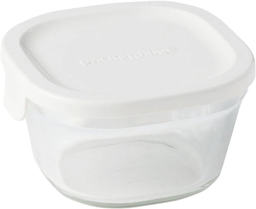Iwaki Japan 7-Piece Microwave Square Storage Set in White-Kiichin - The #1 Place for Japanese Goods in Your Hand!