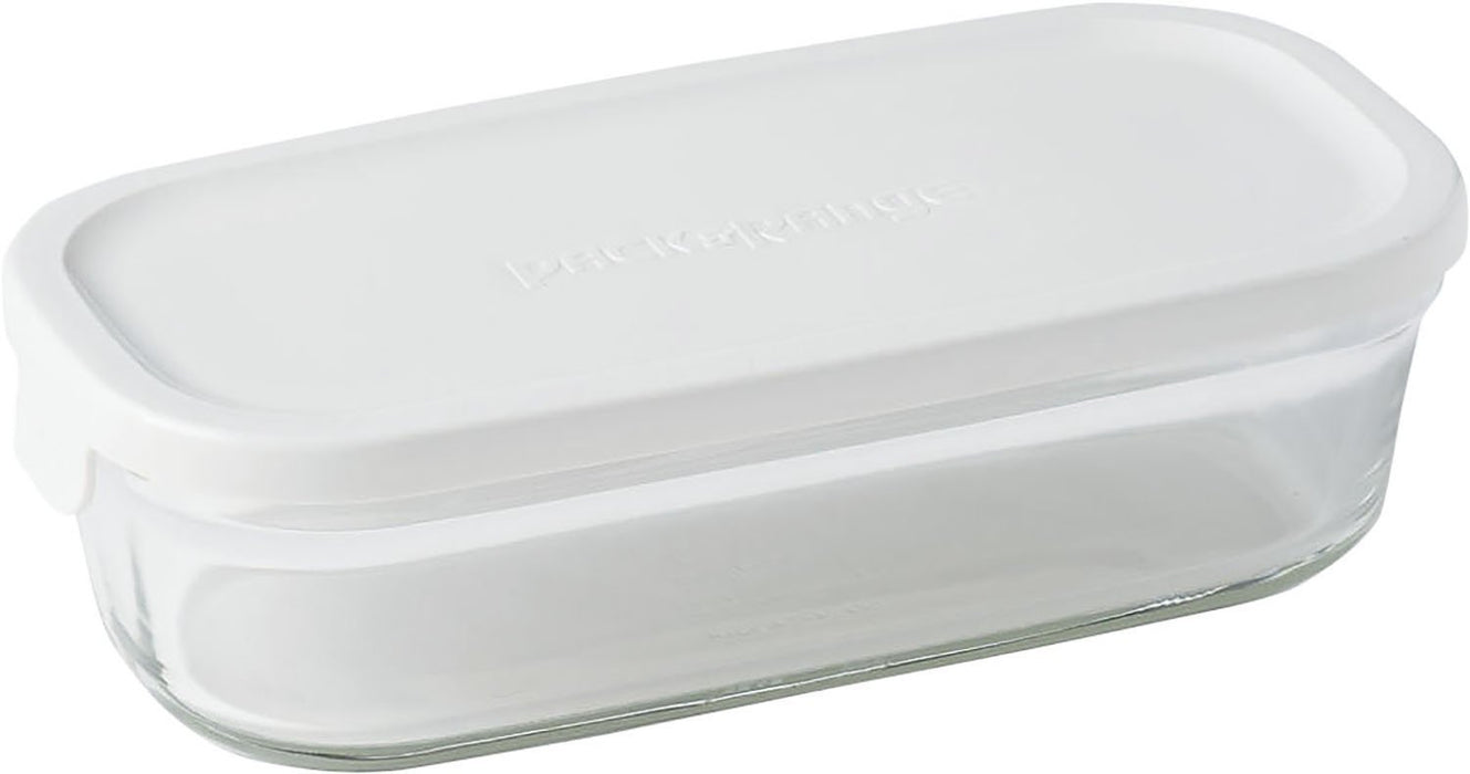 Iwaki Japan 7-Piece Microwave Square Storage Set in White-Kiichin - The #1 Place for Japanese Goods in Your Hand!