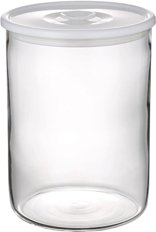 Iwaki Japan T714Mp-W 1.4L White Glass Airtight Container-Kiichin - The #1 Place for Japanese Goods in Your Hand!
