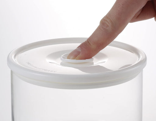 Iwaki Japan T714Mp-W 1.4L White Glass Airtight Container-Kiichin - The #1 Place for Japanese Goods in Your Hand!