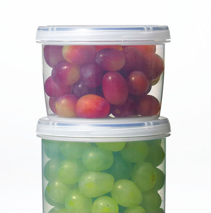 Iwasaki Industry B-2275Kn Japan Antibacterial Food Storage Container - Quick Open Close Screw Top 1000 Deep-Kiichin - The #1 Place for Japanese Goods in Your Hand!