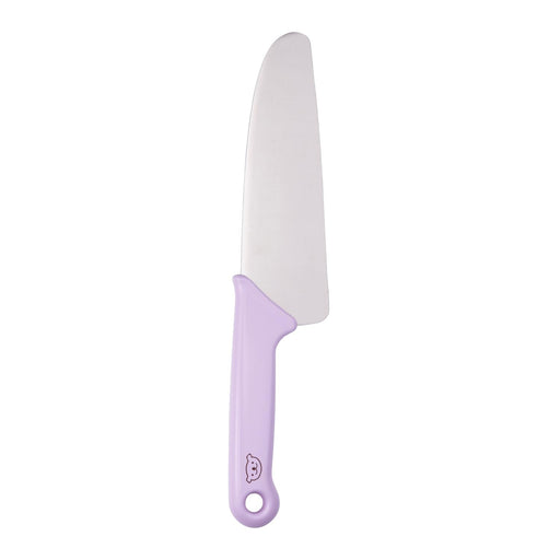 Kai Corporation Children's Knife FG5202 - Round Blade Dishwasher Safe Little Chef Club Koala Lavender-Kiichin - The #1 Place for Japanese Goods in Your Hand!