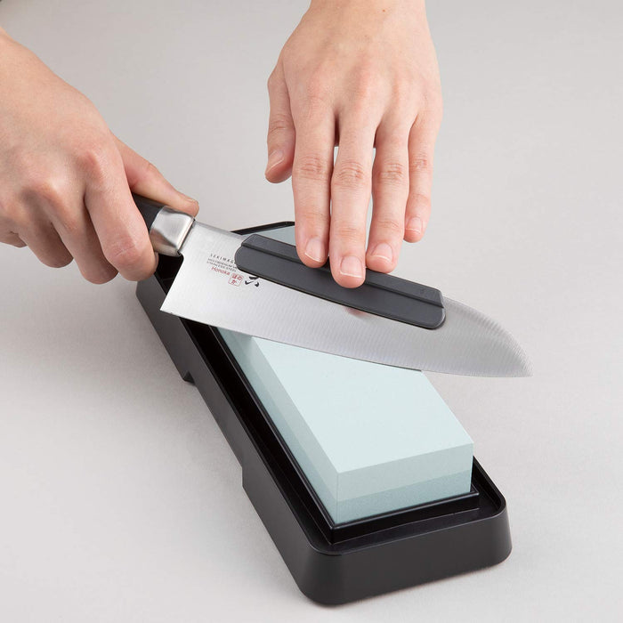 Kai Corp Japan Knife Sharpener - Easy Angle Guide for Beginners-Kiichin - The #1 Place for Japanese Goods in Your Hand!