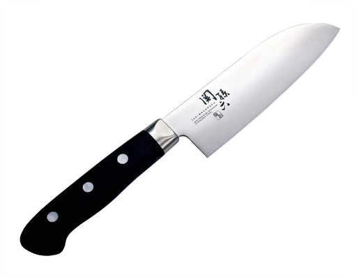 Kai Corporation Santoku Knife Silver 13.5cm Yuso 397475 Dishwasher Safe-Kiichin - The #1 Place for Japanese Goods in Your Hand!