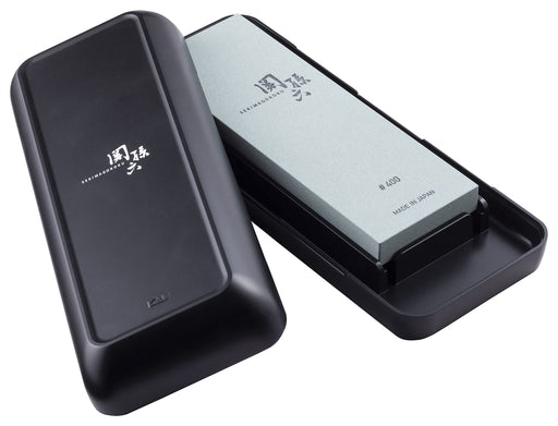Kai Sekimagoroku #400 Knife Sharpener with Storage Case-Kiichin - The #1 Place for Japanese Goods in Your Hand!